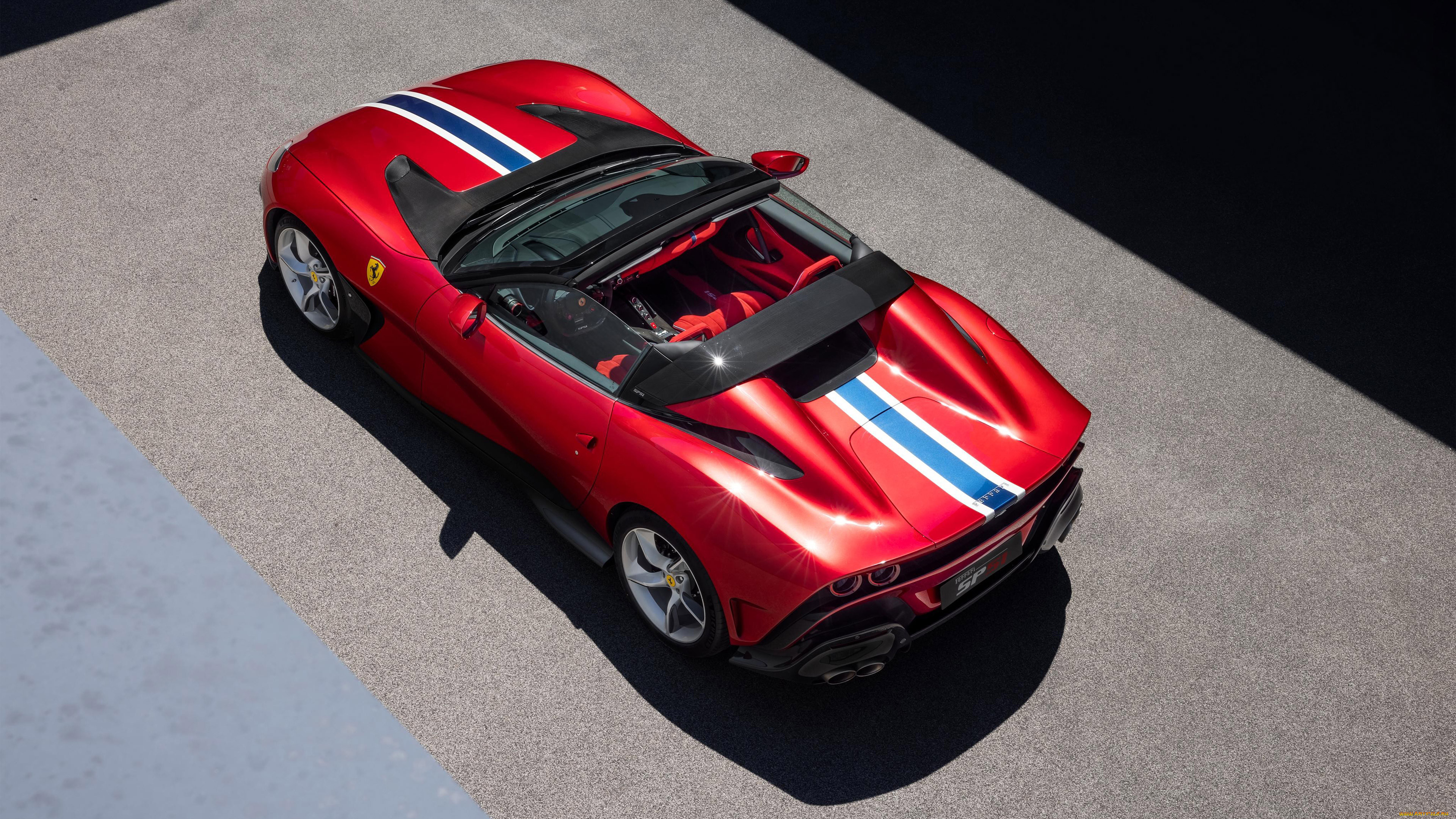 ferrari sp51 2022, , ferrari, sp51, 2022, engine, v12